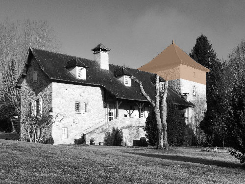 Implantation Chambres Moulin du Boisset