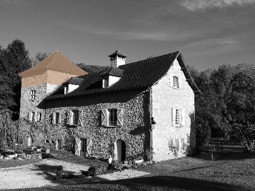 Implantation Chambres Moulin du Boisset