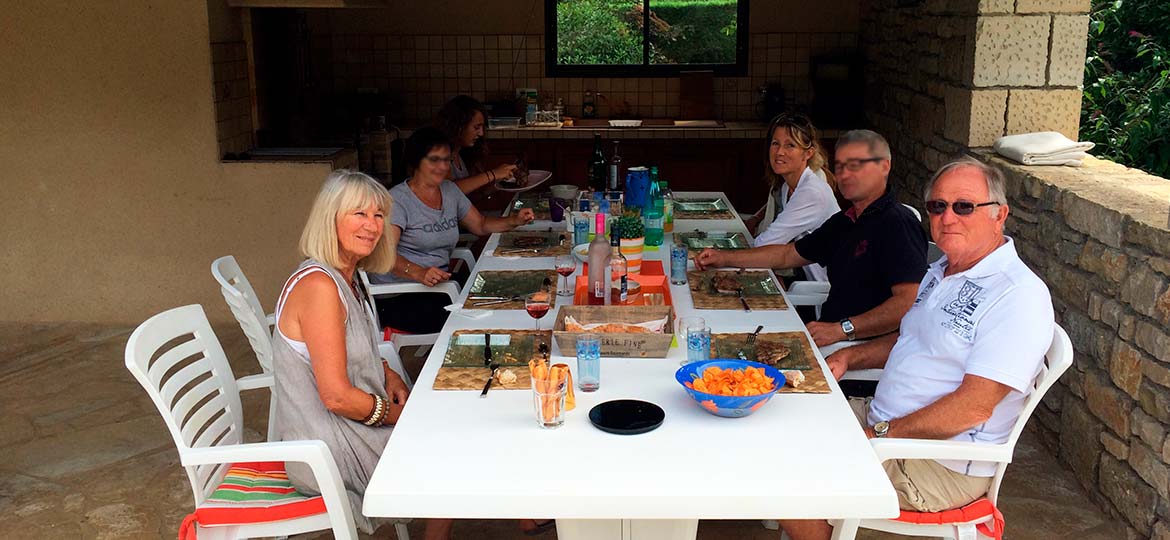 La cuisine d'été du Moulin du Boisset