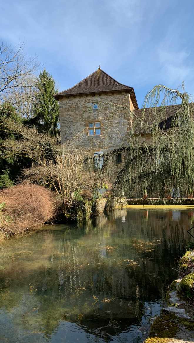 Vue bief du Moulin du Boisset